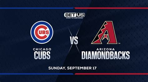 Underdog Arizona Good Bet To Complete Sweep Of Cubs