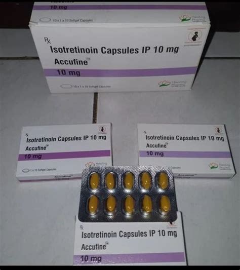 Isotretinoin Accufine Mg Capsules At Rs Stripe In Nagpur Id