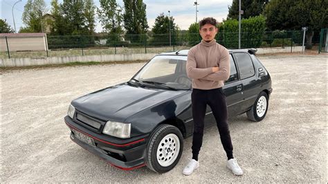 LA VOITURE IDÉAL POUR UN JEUNE PERMIS PRÉSENTATION PEUGEOT 205 YouTube