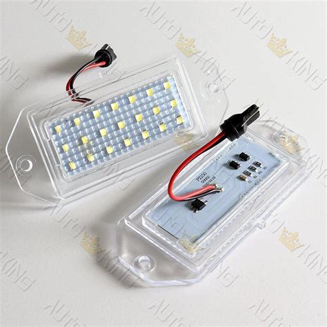 Fit Volvo S Dr Saloon Bright White Smd Led License Plate