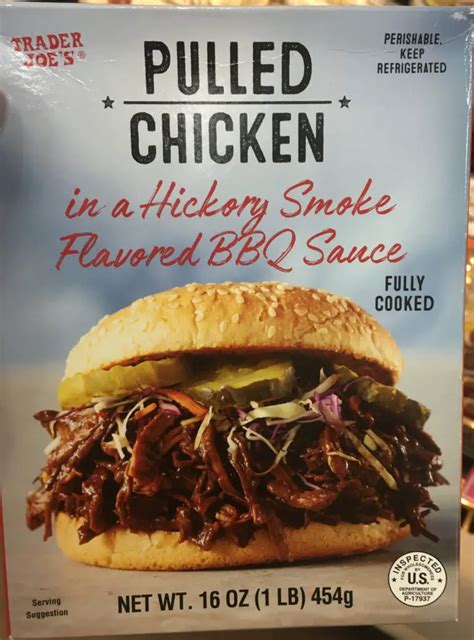 Trader Joe S Chicken Bbq Pulled Trader Joe S Reviews