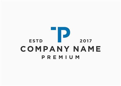 Premium Vector Initial Letter Tp Or Pt Logo Design Vector