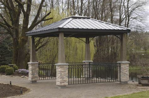 Metal Gazebo Kits Outdoor Patio Gazebo Ideas