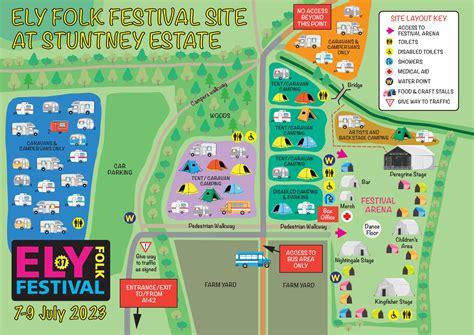 Site Plan - Ely Folk Festival