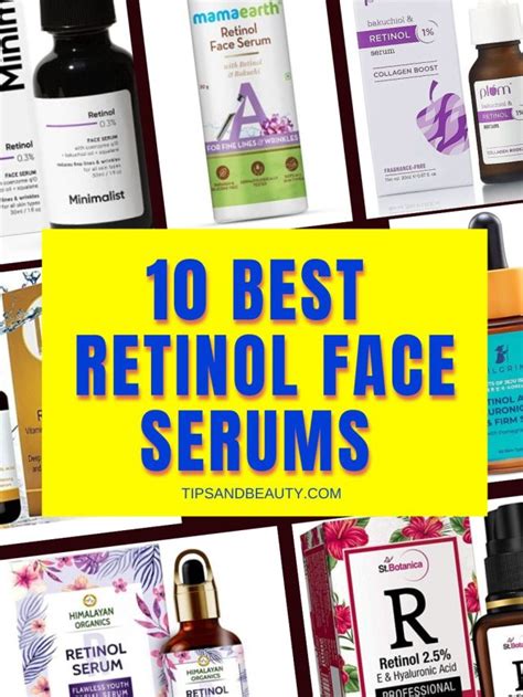 Top 10 Best Retinol Face Serums In India 2023 Tips And Beauty