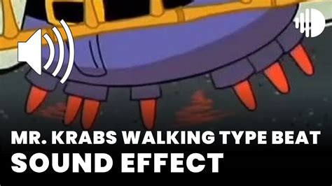 mr. krabs walking type beat Sound Effect - Sound Effect Button MP3