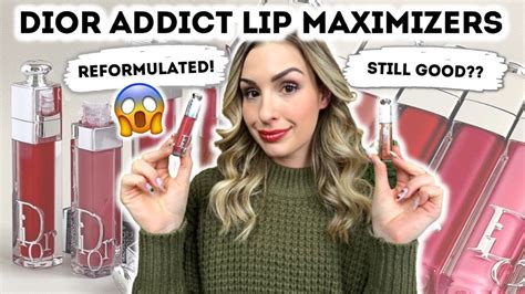 Newdior Lip Maximizers Vs Old Formula Swatches Review Youtube