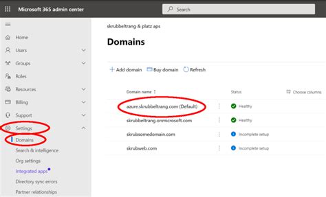 How To Find Your Primary Default Office Domain Name Easy Manager