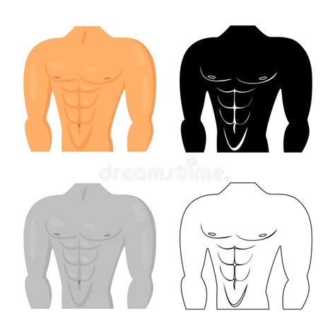 Vector Illustration Of Fiber And Muscular Logo Collection Of Fiber And