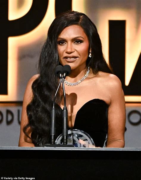 Pga Awards 2023 Mindy Kaling Flaunts Her Stunning Figure In A Black