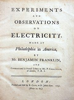 Quotes By Benjamin Franklin Electricity. QuotesGram