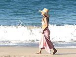 Jennifer Lopez Sends Pulses Racing In A Bikini Top In St Barts Daily Mail Online