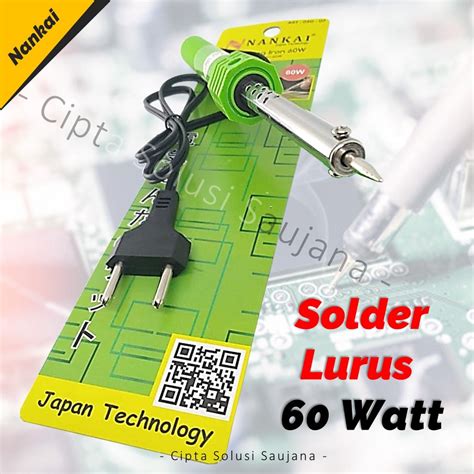 Jual Nankai Solder Listrik Alat Patri Listrik Soldering Iron Lurus