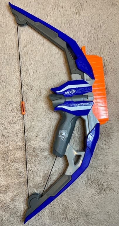 Nerf N Strike Elite Stratobow Hobbies And Toys Toys And Games On Carousell