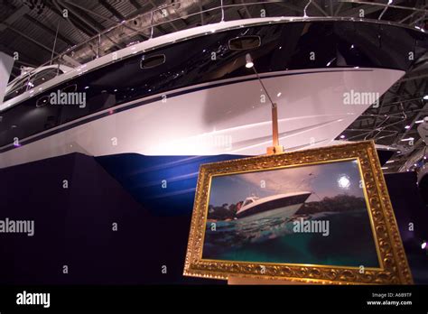 The London Boat Show Stock Photo Alamy