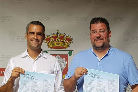 Isidro Pérez será el nuevo alcalde de San Bartolomé Diario de Lanzarote