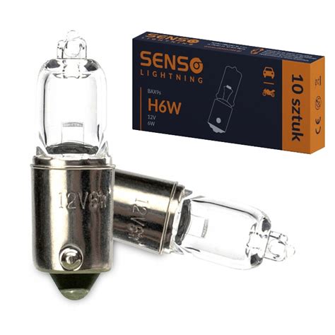 Bec Auto H6w Senso 12v Transparent Emagro