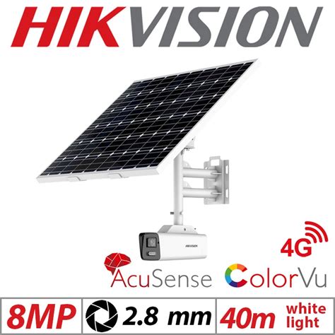 Kit Cctv Energi Surya Hikvision G Kamera Keamanan Jaringan Bullet