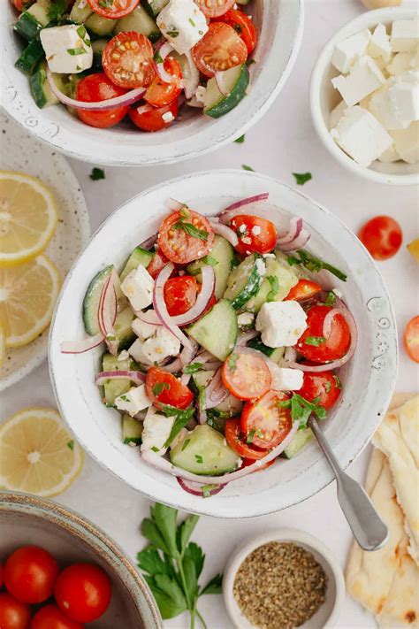 Cucumber And Tomato Salad All The Healthy Things