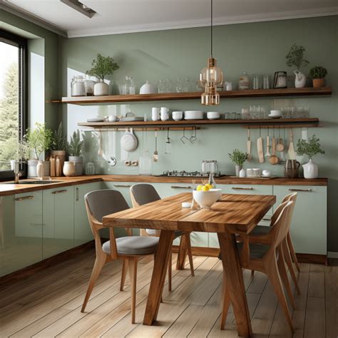 Cuisine verte 18 idées déco pour intégrer cette couleur