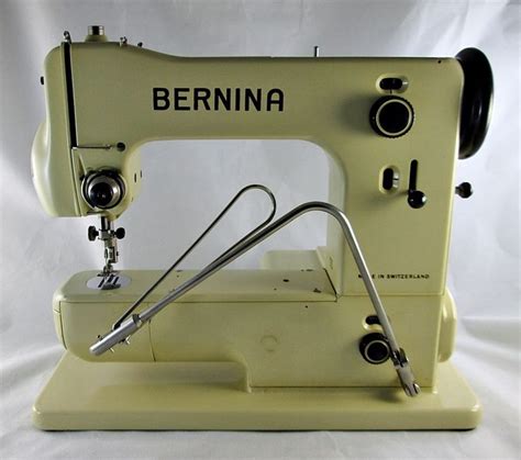 Vintage 1950 S Bernina Type 125 Portable Sewing Machine W Case Sewing