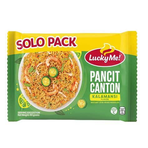 Lucky Me Pancit Canton Solo Pack 60g Kalamansi Lazada PH