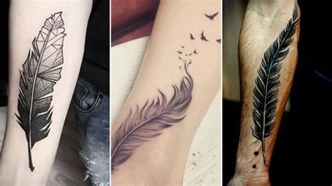 Tatuajes De Plumas Dise Os Estilos Significado Para Hombres Y Mujeres