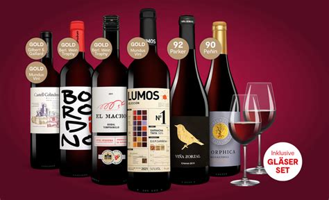 Vinos Rotwein Paket Vinos Spanien Spezialist Nr 1