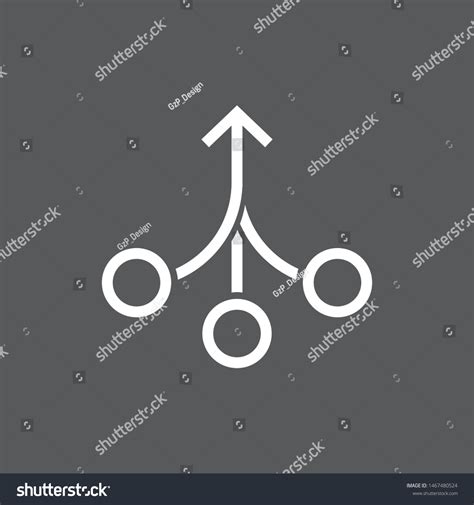 Consolidation Icon Compound Icon Vector Illustration Stock Vector ... 