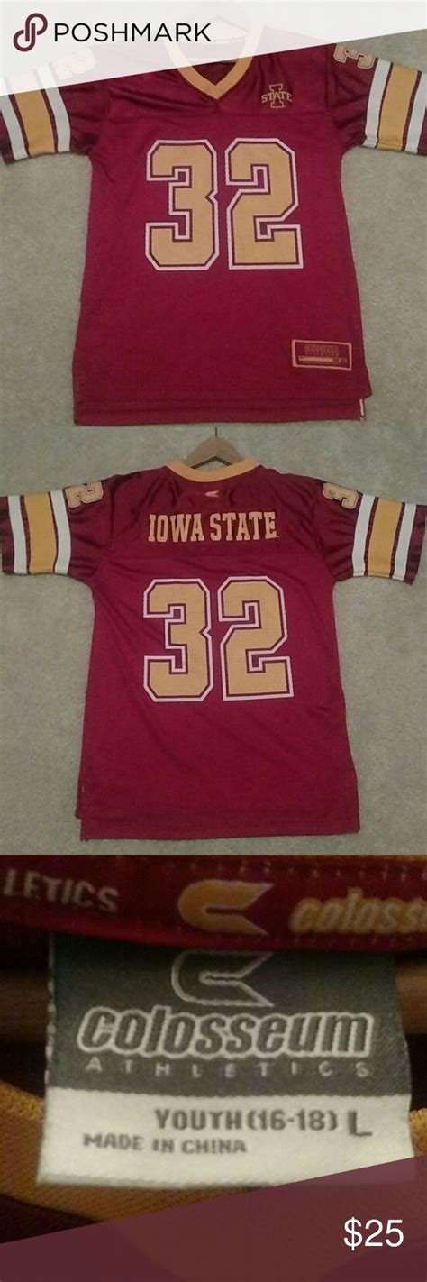 Youth Iowa State Jersey #32 | Iowa state, Iowa state football, Jersey