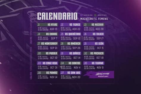 Mazatlán FC Femenil ya tiene calendario en la Liga MX Sinaloa