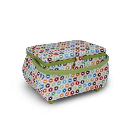 Large Curved Rectangle Sewing Basket 12 34in X 7 58in X Etsy