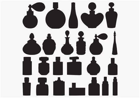 Perfume Bottle Silhouettes Graphic By Octopusgraphic Creative Fabrica