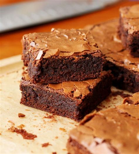 Best Fudge Brownies Recipe Shiny Top Scientifically Sweet Recipe Fudge Brownie Recipe