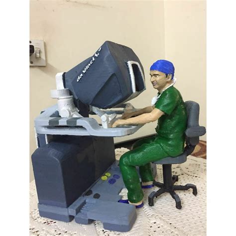 3D printable Hospital Surgery Machine - Da Vinci Si - Robotic Surgery