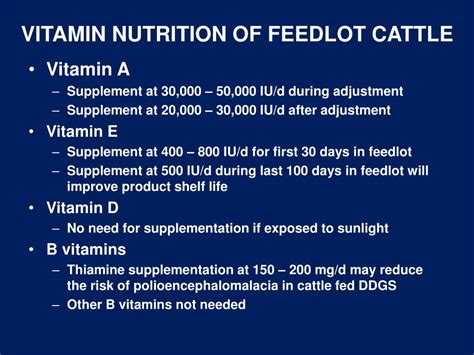 PPT LECTURE 20 FEEDLOT CATTLE NUTRITION PowerPoint Presentation Free