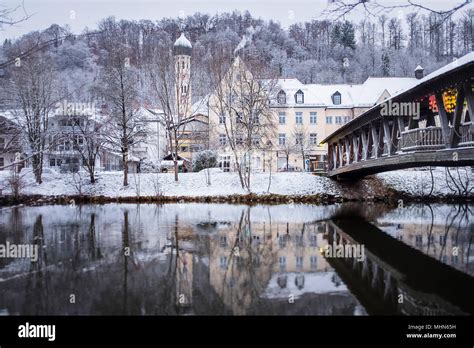 Wolfratshausen River Loisach Germany Stockfotos und -bilder Kaufen - Alamy