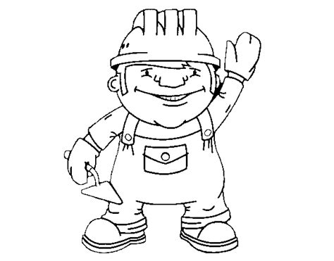 Coloring Pages Of Construction Workers