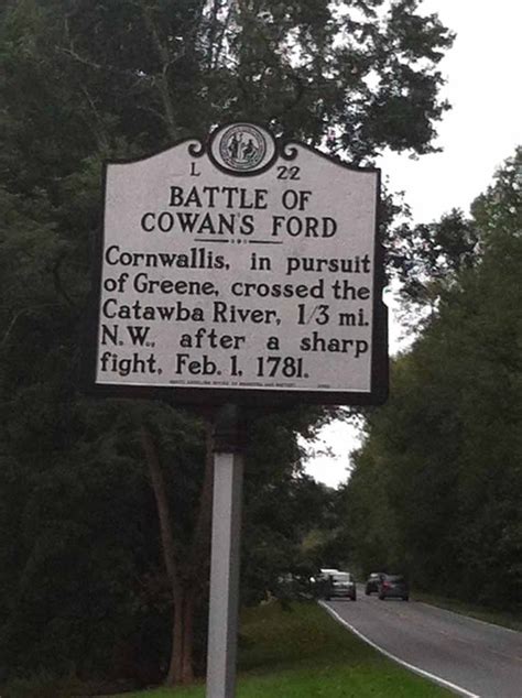 Battle Of Cowans Ford • American Revolutionary War