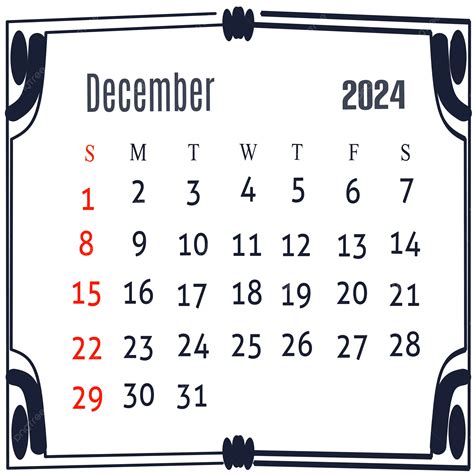 Kalender Desember 2024 Dengan Desain Ilustrasi Bingkai Angkatan Laut