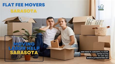 Moving Labor Help Sarasota Flat Fee Movers Sarasota