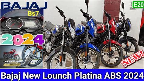 Bajaj New Lounch Platina ABS 110 Aur Platina 100 BS7 E20 OBD2 New