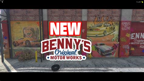 Benny's wall and custom outdoor ( YMAP ) - GTA5-Mods.com