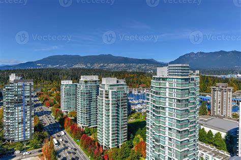 Vancouver, Canada Skyline 15905895 Stock Photo at Vecteezy