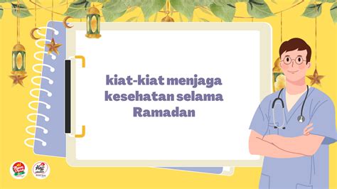 Kiat Kiat Menjaga Kesehatan Selama Ramadan Hajj Chicken