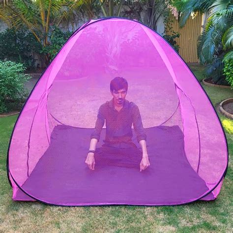 Tent Folding Mosquito Net Double Bed at Rs 390/piece | Foldable ...