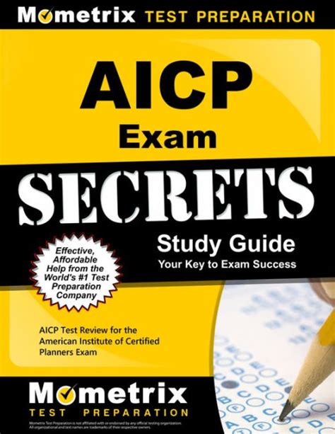 AICP Exam Secrets Study Guide AICP Test Review For The American