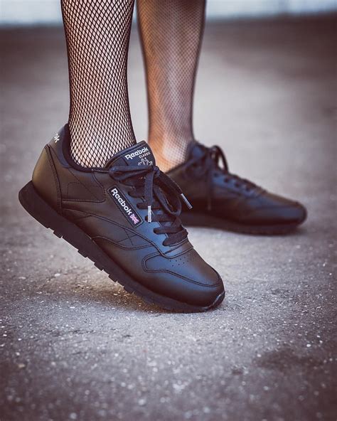 Reebok Classic Leather: Black | Обувь