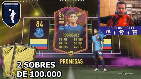 CÓMO CONSEGUIR 2 SOBRES DE 100K EN POCAS HORAS SBC JAMES RODRÍGUEZ