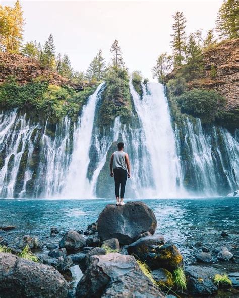 Breathtaking Waterfalls Just Outside Of Redding California